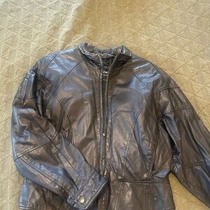Wilson Leather Jacket in Black